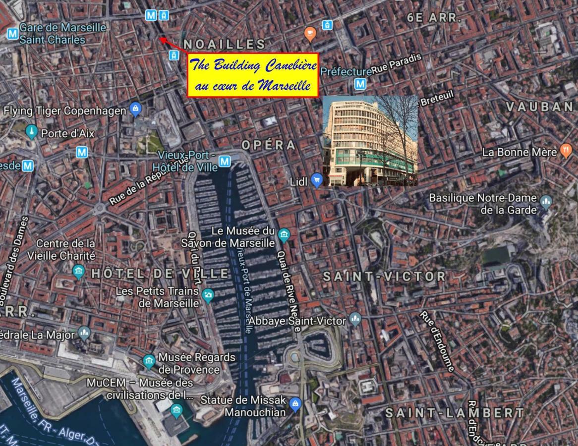 The Building Canebière Marseille Extérieur photo