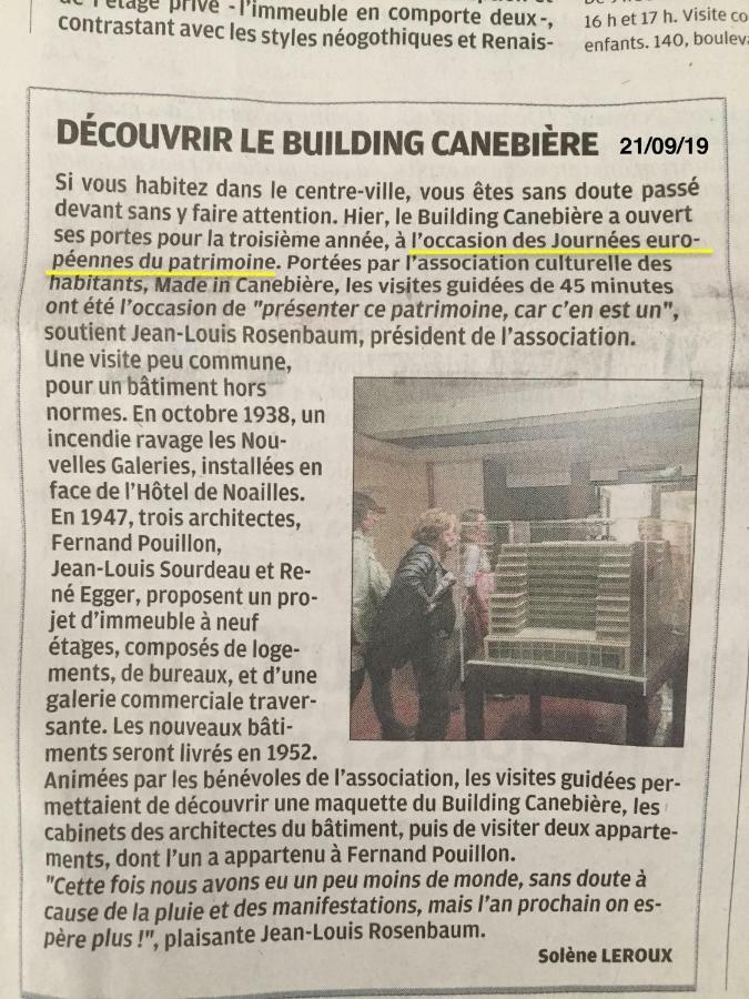 The Building Canebière Marseille Extérieur photo